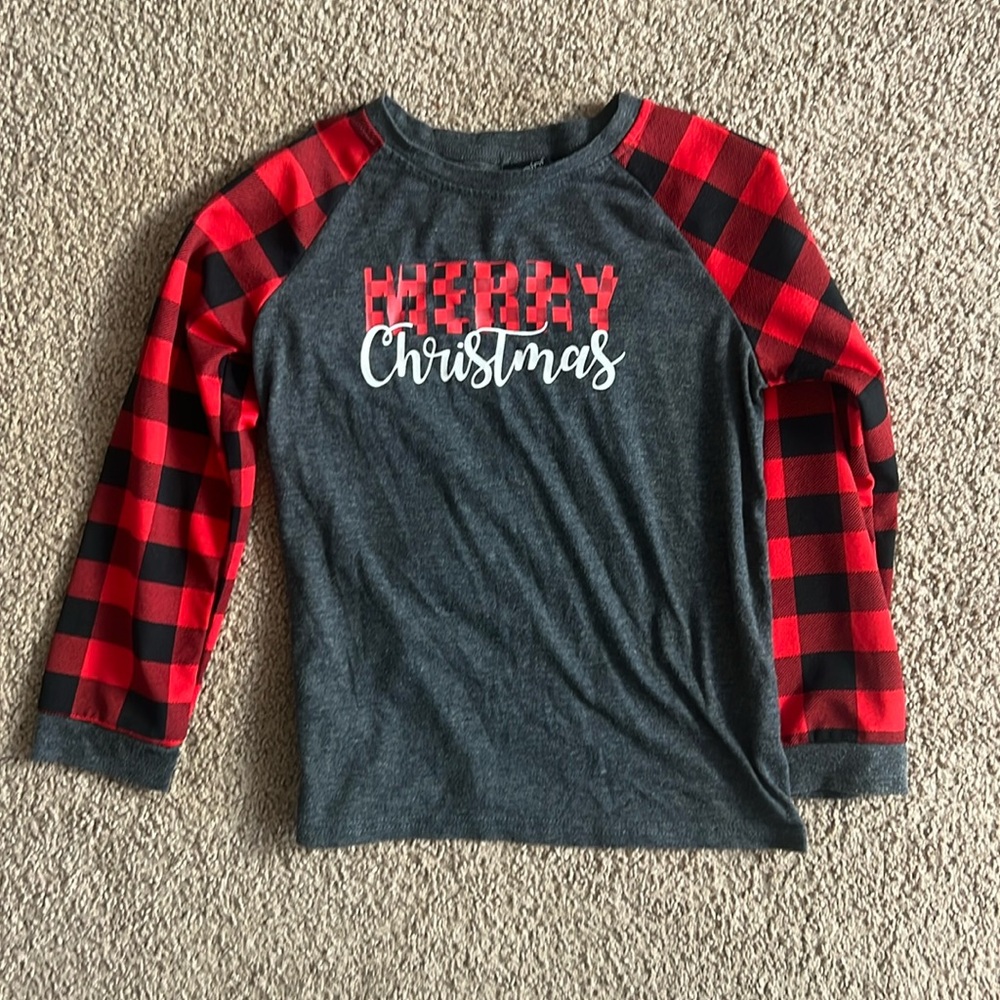 Girls long sleeved Holiday shirt